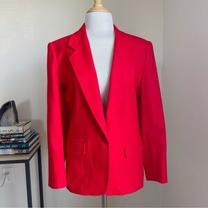 Vintage Pendleton Red Wool Blazer